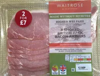 British Smoked Back Bacon Nitrite Free