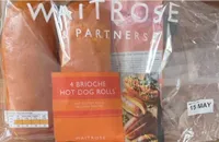 Brioche Hot Dog Rolls