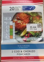 Cod and chorizo fishcakes