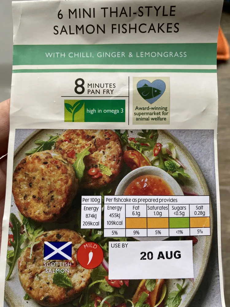 Mini Thai-Style Fishcakes