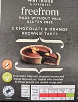 Freefrom Chocolate & Orange Brownie Tarts