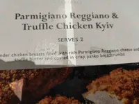 Parmigiano reggiano and truffle chicken kyiv