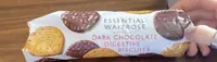 Dark chocolate digestive biscuits