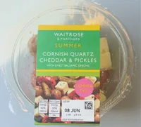 Cornish quartz cheddar & pickles