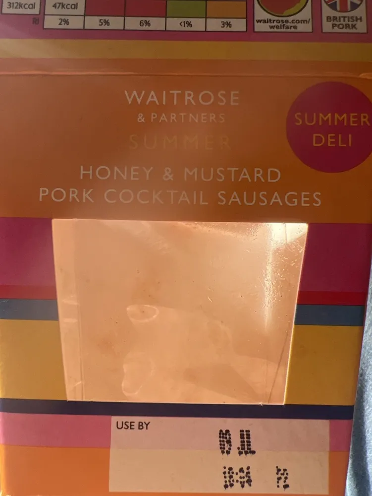 Honey And Mustard Pork Cocktail Sausages