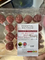 Higher Welfare Beef Meatballs