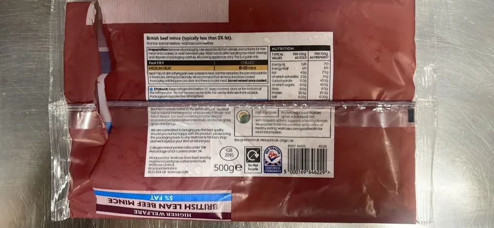 British Lean Beef Mince