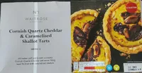 Cornish Quartz Cheddar & Caramelised Shallot Tarts