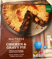 Chicken & gravy pie