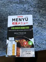 Japan Menyu No Chicken Drumsticks