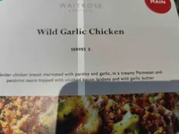 Wild garlic chicken