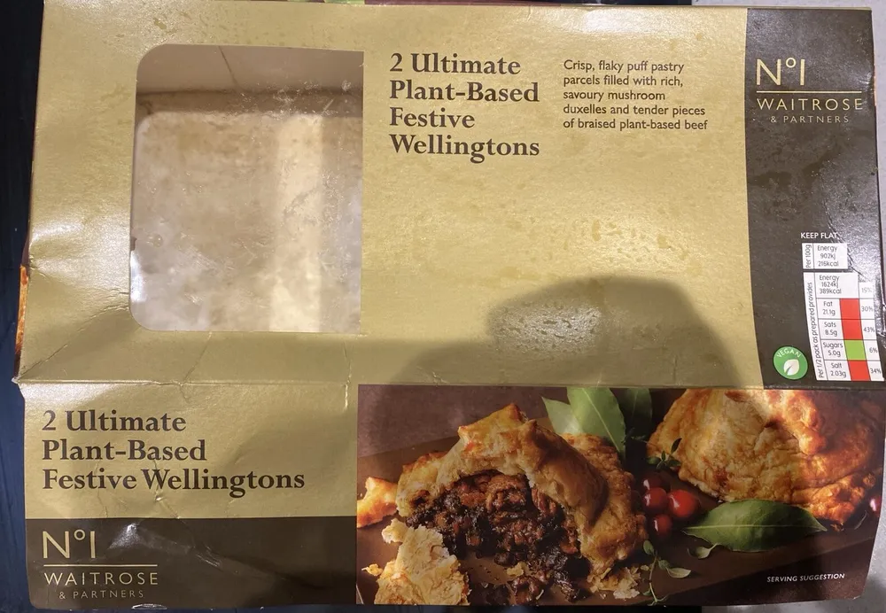 Plant-based Festive Wellington