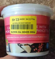 Carbonara Sauce with smoked bacon and pancetta