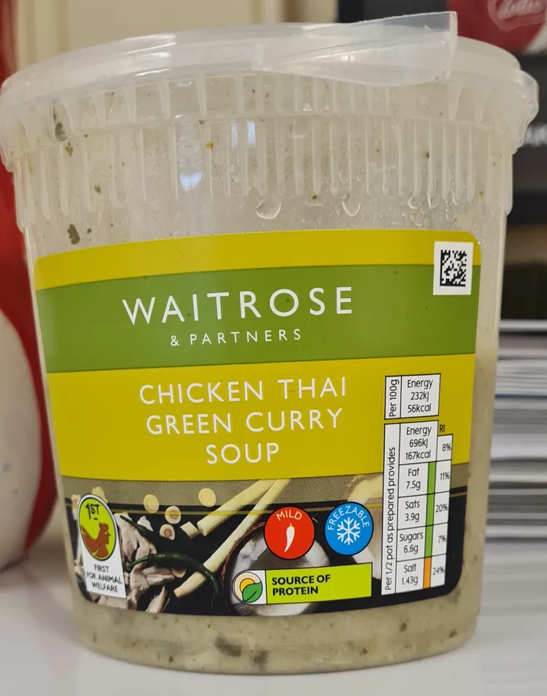 chicken Thai curry soup
