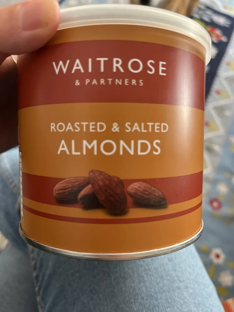 Waitrose roasted and salted almonds