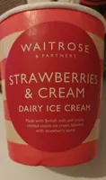 Strawberries & Cream Ice Cream