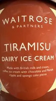 Tiramisu Dairy Ice cream