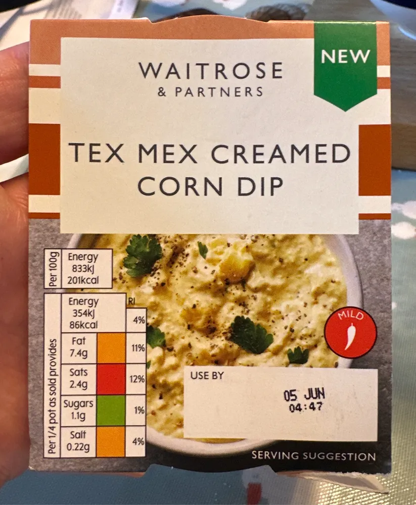 Tex Mex Creamed Corn Dip