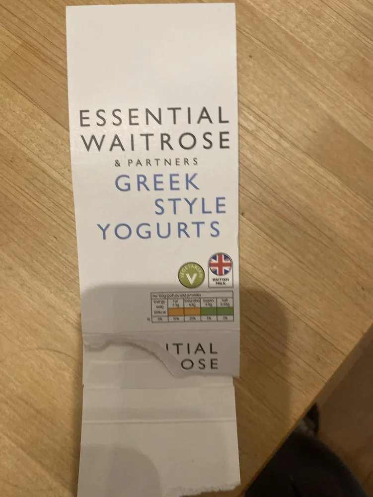 Greek Style Yogurt (100ml Pots)