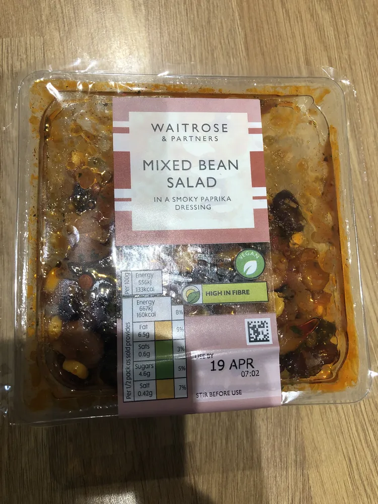 Mixed Bean Salad in a Smoky Paprika Dressing