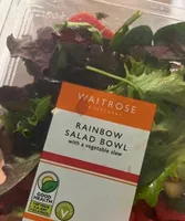 Rainbow salad bowl