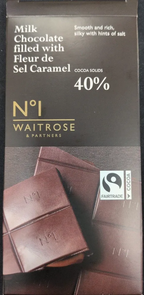 Milk Chocolate Filled With Fleur De Sel Caramel