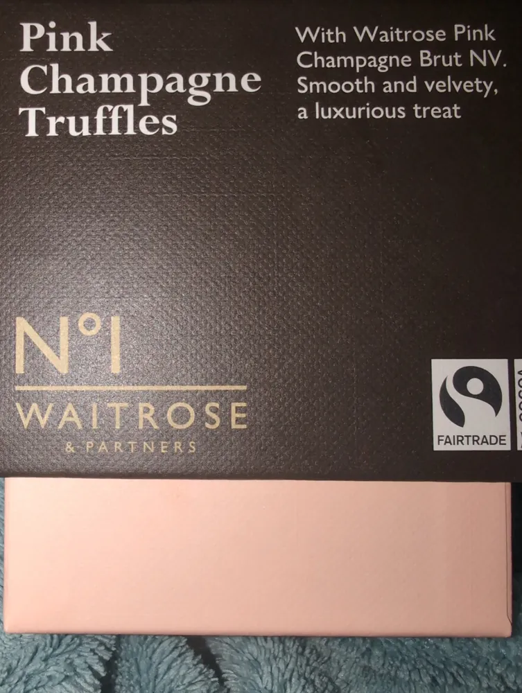 से Pink Truffles With Waitrose Pink Champagne Brut