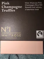 से Pink Truffles With Waitrose Pink Champagne Brut
