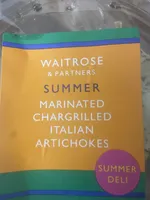 Marinated grilled artichoke