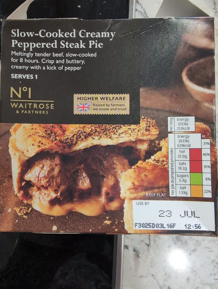 Steak pie