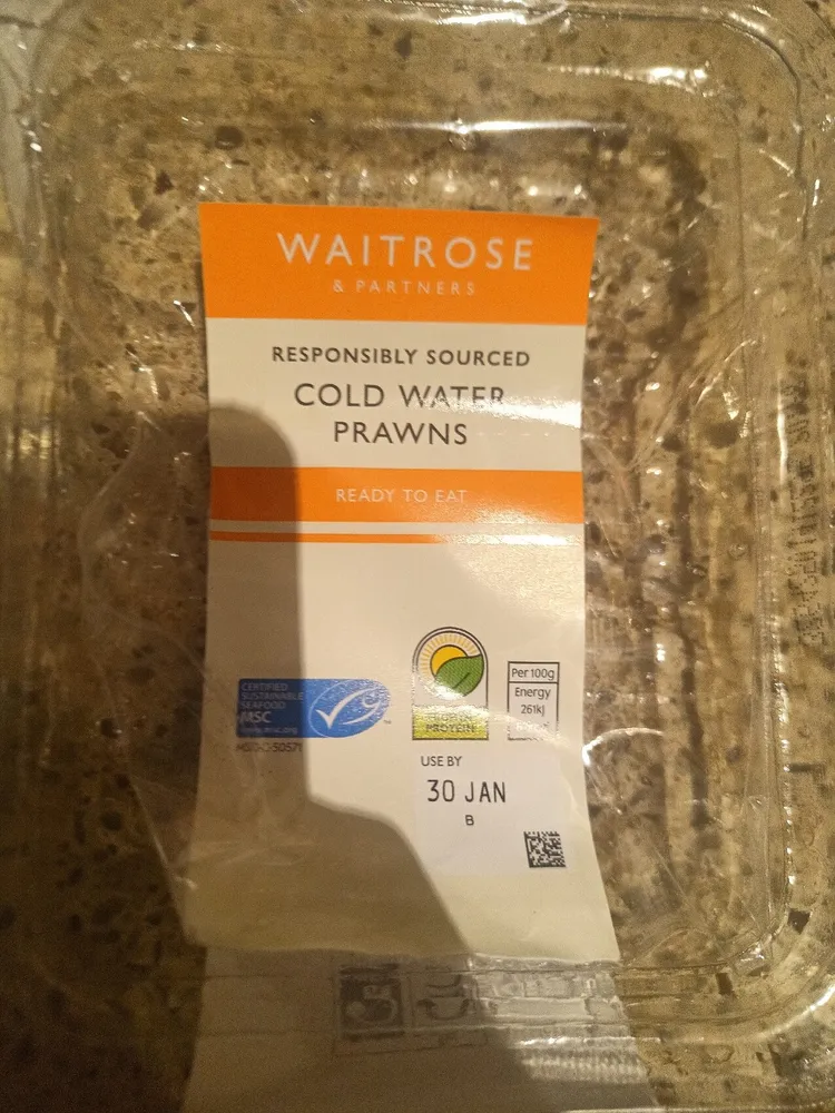 Cold Water Prawns