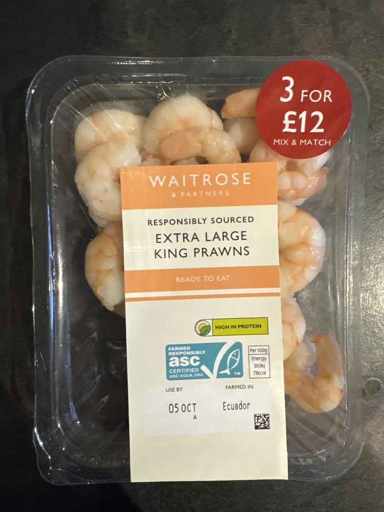 Extra Large King Prawns