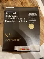 Roasted Aubergine & Three Cheese Parmigiana Bake