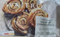 4 All Butter Cinnamon Swirls