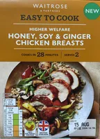 Honey, Soy & Ginger Chicken Breasts