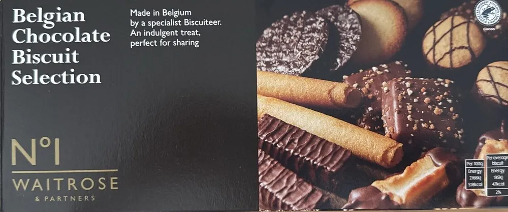 Belgian Chocolate Biscuit Selection