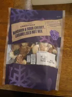 Mandarin & sour cherry, caramalised nut mix