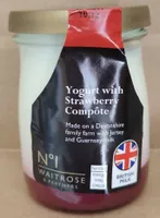 Yogurt With Strawberry Compote