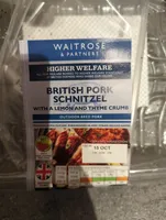 British Pork Schnitzel