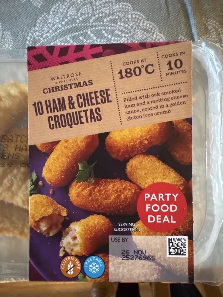 Ham And Cheese Croquetas