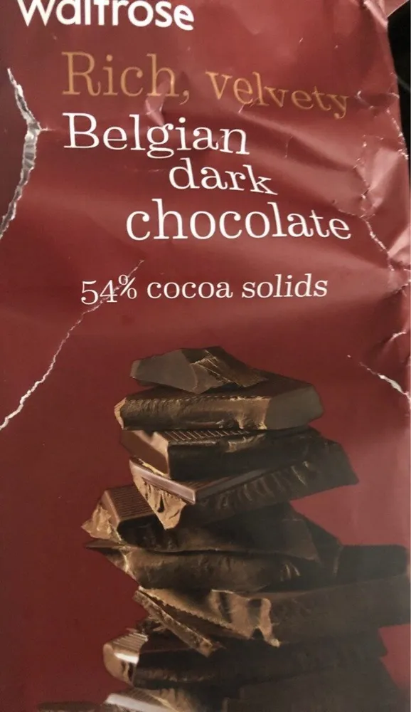 Belgian dark chocolate