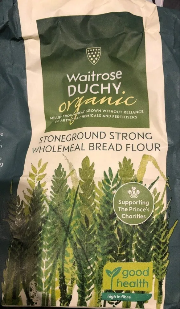 Organic wholemeal flour