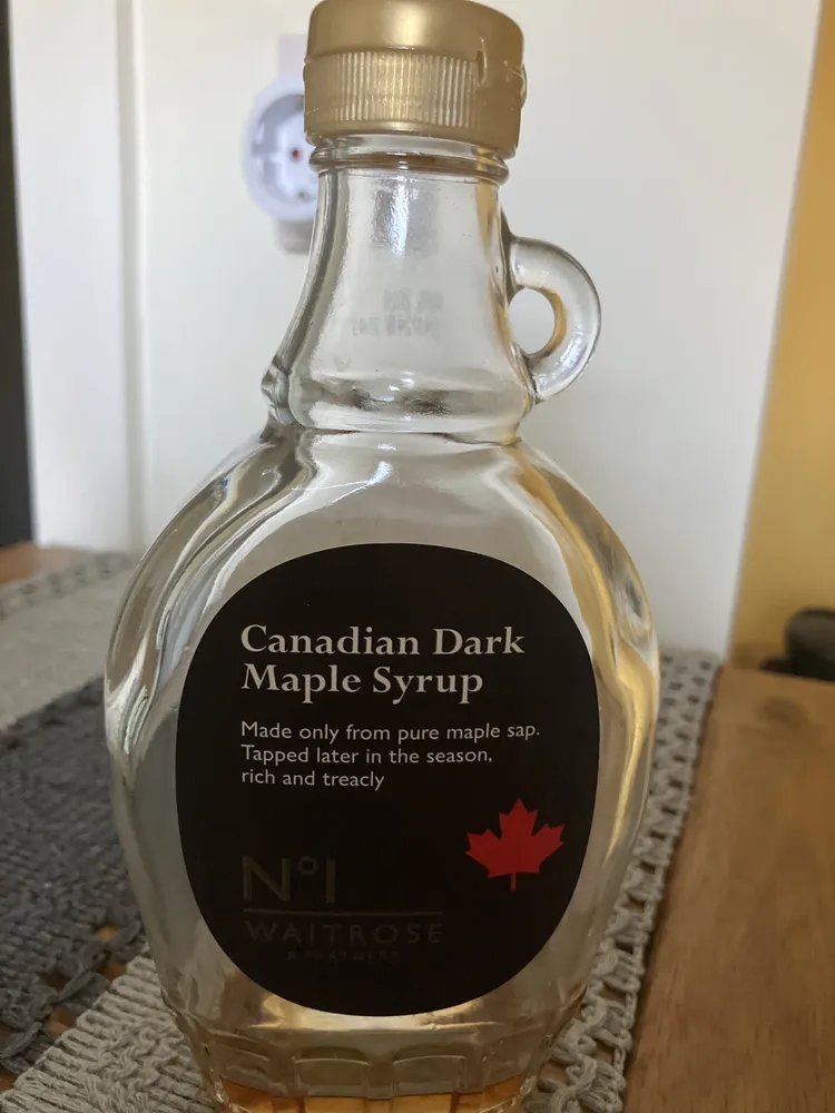 Canadian Dark Maple Syrup