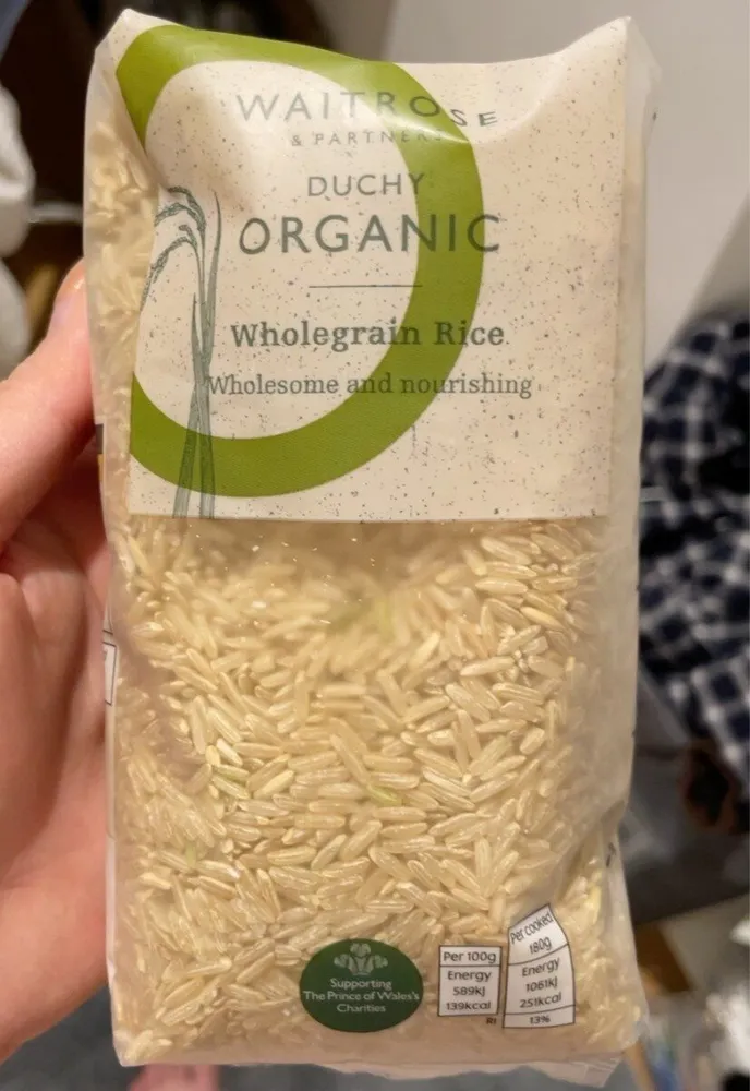 Dutchy organic wholegrain rice