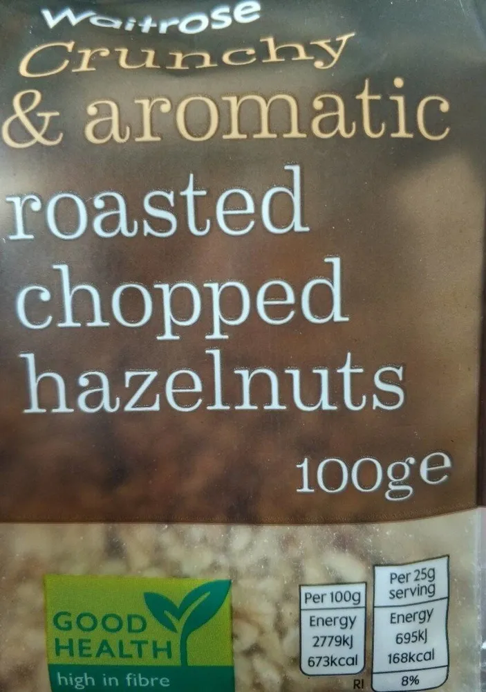 Roasted chopped hazelnuts