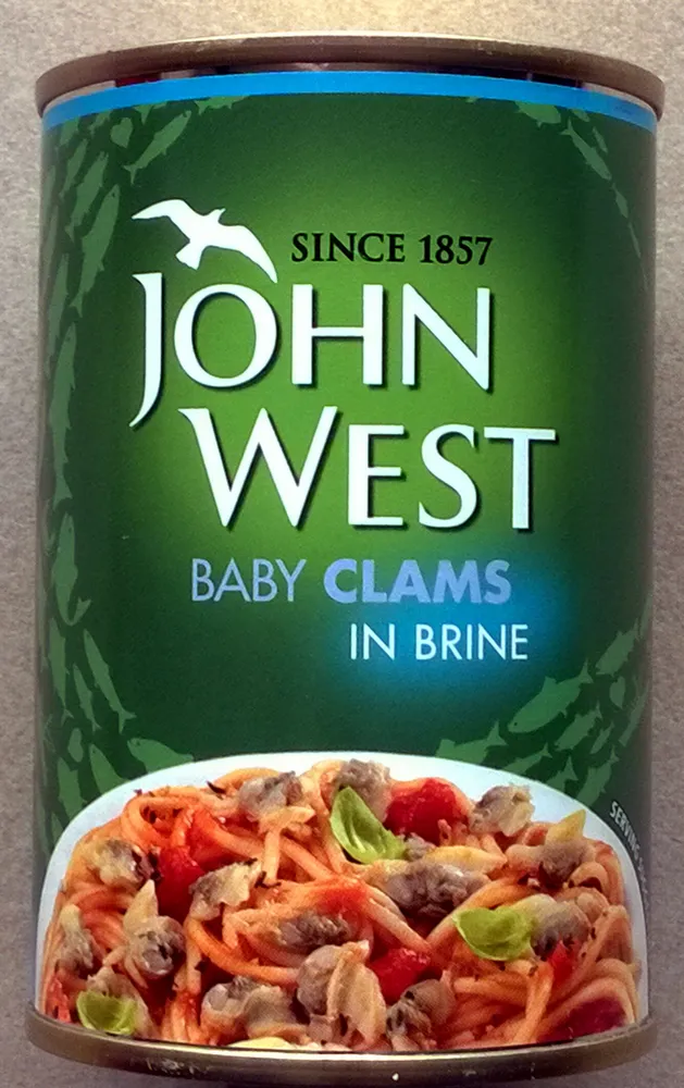 John West Baby Clams in Brine