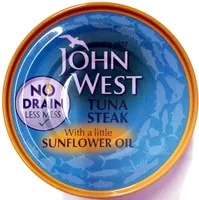 Tuna Steak with a little Sunflower Oil