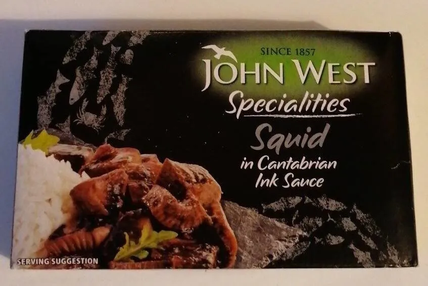 Squid in Cantabrian Ink Sauce