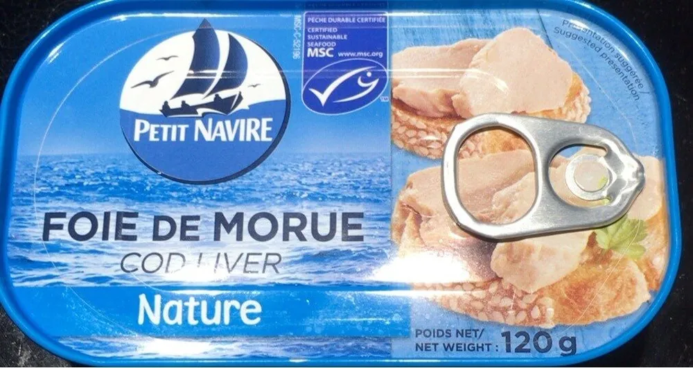 Foie de morue nature
