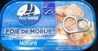 Foie de morue nature